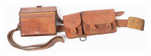 Russian Tsaristic belt with cartridge pouches