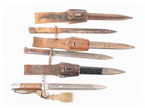 bayonet bundle lot Mannlicher, 3 items