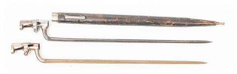 bayonet Lorenz M.1854 , 2 items