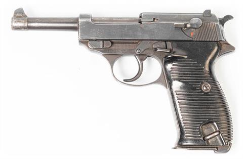 Walther Zella Mehlis, P38 Wehrmacht, 9 mm Luger, #4996g, § B accessories