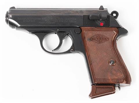 Walther PPK, Fertigung Manurhin, österr. Kriminalpolizei, 7,65 Browning, #221122, § B, Zub.