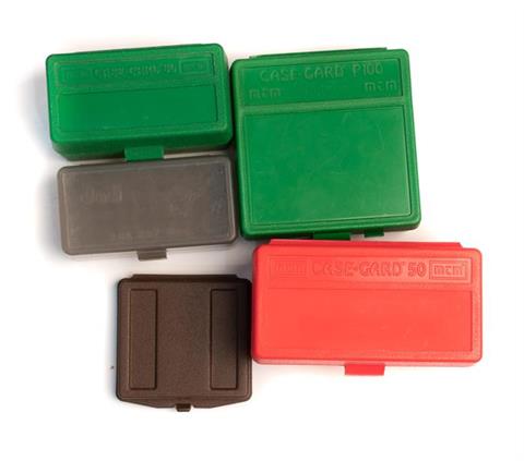 ammunition boxes, most by Case Gard – bundle lot
