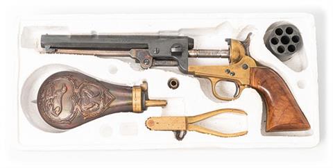 Perkussionsrevolver (Replika) Colt 1851 Rebel Navy, FAP, .36, #123153, § B Modell vor 1871