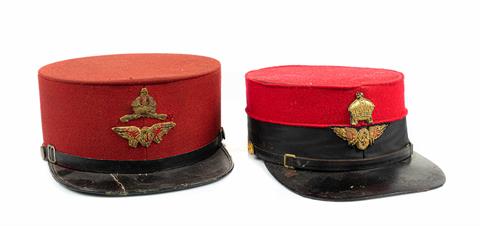 Austria, k.k. railroad, bundle lot of hats 2 items