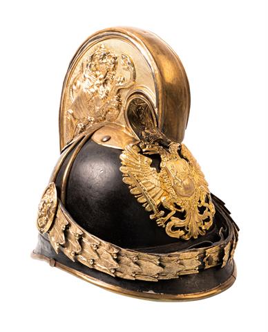 Austro-Hungary, Dragoon officer's helmet M.1905