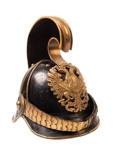 Austro-Hungary, Dragoon men's rank helmet