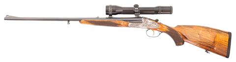 sidelock S/S double rifle A. Ziegenhahn - Suhl, 9,3x74R, #7612, § C