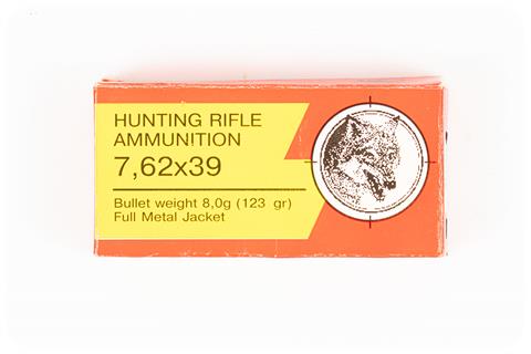 Rifle cartridges 7.62x39, Libra, § A/B