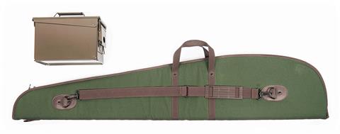 Rifle case Sauer and ammunition box