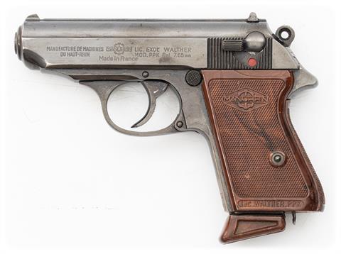 Walther PPK, Fertigung Manurhin, 7,65 Browning, #210684, § B (W 2714-19) Zub