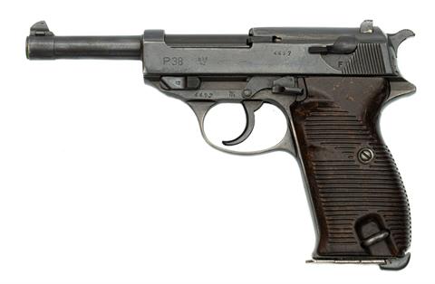Walther P38 Wehrmacht, Mauserwerke, 9 mm Luger, #4497, § B (W 606-20)