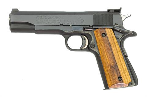 Colt Government Mk.IV Series 70, .45 ACP, #70G26925, § B, accessories
