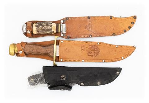 hunting knife bundle lot, 3 items