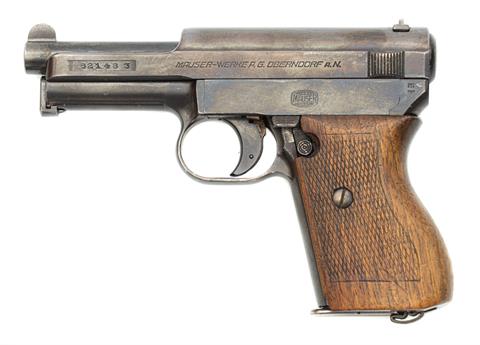 Mauser model 1934 Wehrmacht, .32 ACP, #621483, § B (W 667-20)
