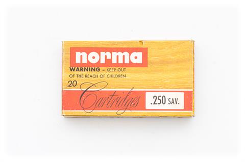 rifle cartridges .250 Savage, Norma, § unrestricted