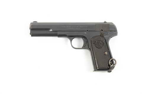 Browning 1903, Swedish Army pistol M1907, Husqvarna, 9 mm Browning long, #1800, § B accessories