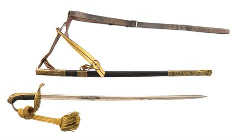 Austro Hungary, Navy officer's sabre M.1850/71