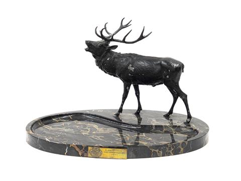 Sculpture of a Red Stag
