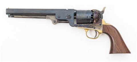 percussion revolver (replica) Pietta Mod 1851 Navy, #484442, § B model before 1871, accessories
