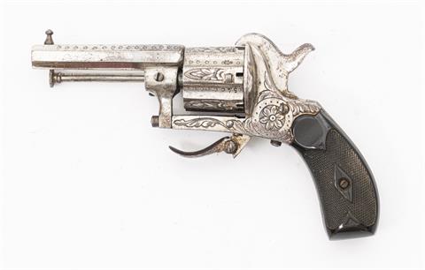 Pinfire revolver, unknown maker, 7 mm Lefaucheux, #54, § B made before 1900