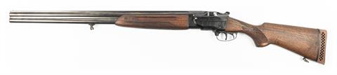 O/U shotgun CZ Brno ZH121, 16/70, #704890 & 024172, with O/U combination gun exchangeable barrels ZH124, 7x57R; 16/70, #800572, § C
