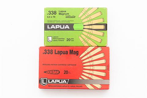 rifle cartridges, .338 Lapua Magnum, Lapua, § unrestricted