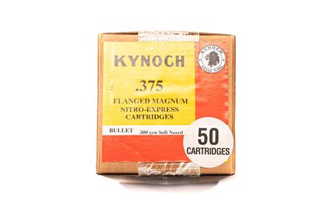 Büchsenpatronen .375 H&H Flanged Magnum. Kynoch, § frei ab 18
