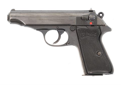 pistol, Walther PP, manufacture Walther Zella-Mehlis, 7.65 Browning, #337616p, § B (W 2352-20).