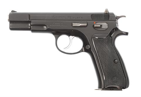Pistole, CZ 75, 9mm Luger, #E9249, § B (W2352-20)