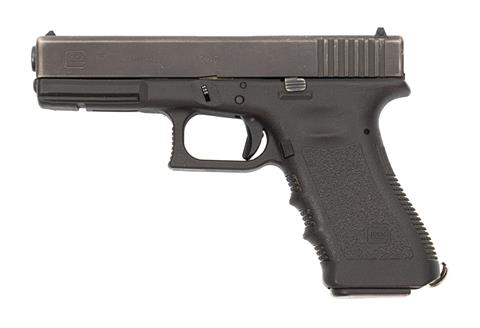 pistol, Glock 17gen1/3, 9 mm Luger, #AE698, § B (W 3472-18)