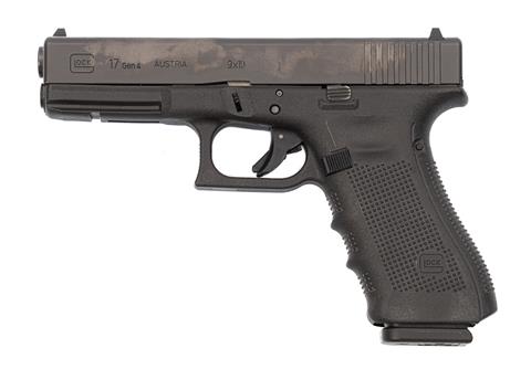 Pistole, Glock 17gen4, 9 mm Luger, #BBBD640, § B (W 2282,18) +ACC