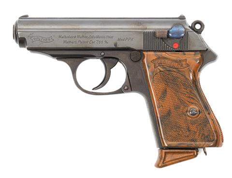 pistol, Walther PPK, manufacture Walther Zella-Mehlis, 7,65 mm Browning, #218396K, § B (W 2874-18)