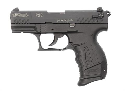 pistol, Walther P22, 22 long rifle, #G009627, § B (W 2350-19) +ACC