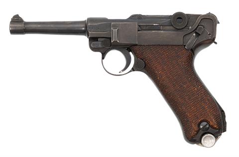 Pistole, Parabellum P08 Bundesheer, Fertigung Mauser, 9 mm Luger, #2183, § B