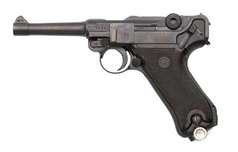 pistol, Parabellum P08 "Vopo", Waffenfabrik Mauser, 9 mm Luger, #8475, § B