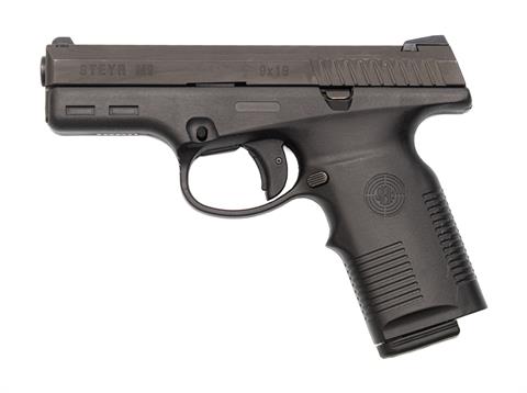 pistol, Steyr M9, 9 mm Luger, #027309, § B +ACC