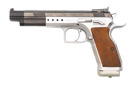 Pistole, Tanfoglio Gold Match, 9 mm Luger, #N07643, § B +ACC