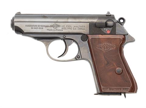 Pistole, Walther PPK, Fertigung Manurhin, 7.65 Browning, #128259, § B +ACC