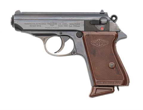 Pistole, Walther PPK, Fertigung Manurhin, 7.65 Browning, #140567, § B +ACC