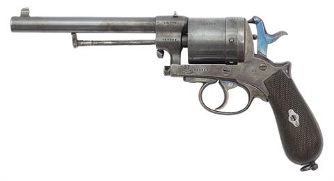 Revolver, L. Gasser Modell 1870/74, 11,3 × 36 R,  #110909, § B Erzeugung vor 1900