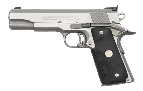 pistol, Colt Series 80 MK IV Gold Cup National Match, 45 Auto, #SN07447E, § B (W 3395-18)