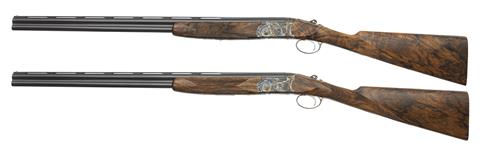 pair of O/U shotguns, Beretta Silver Pigeon C, 20/76 #N26552S & N26553S,  § C