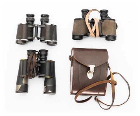 Binoculars convolute, 3 pieces