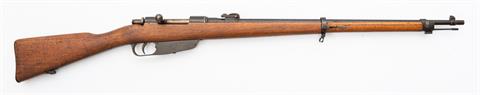 bolt action rifle, Mannlicher-Cacano rifle 1891 Terni, #6487, deactivated (salute) § C