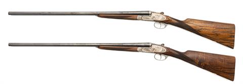 Pair of double shotgun sidelocks Arrieta - Spain, 20/70, #36229 and #36230, § C