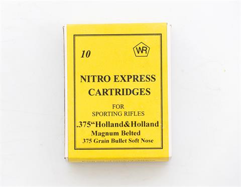 Rifle cartridges, 375 Holland & Holland Belted Magnum, Romey, § free from 18