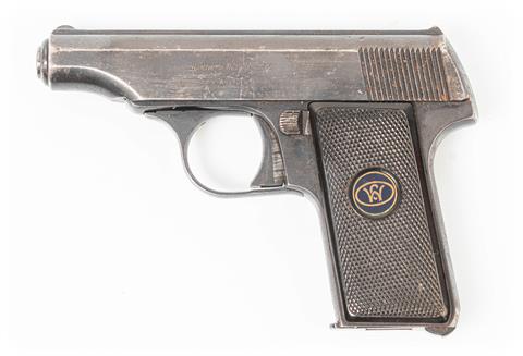 Pistole, Walther 8, Fertigung Walther Zella-Mehlis, 6,35 Browning, #476071, § B