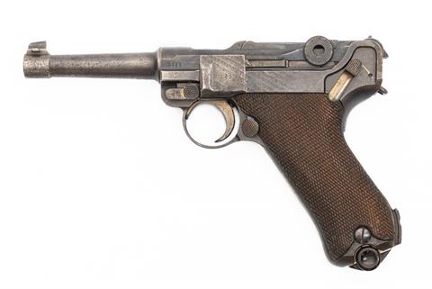 Pistol, Parabellum, P08, manufacture Mauserwerke, 9 mm Luger, #3485, § B (W 2232-20)