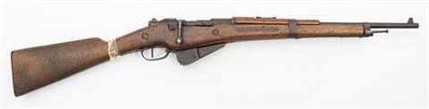 Repetiergewehr, Mannlicher-Berthier, Musqueton M.1907/15, Waffenmanufaktur Continsouza, 8 x 50 R Lebel, #14969, § C (W2197-20)