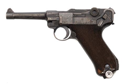Pistole, Parabellum P08, Fertigung Mauser, 9 mm Luger, #8517, § B